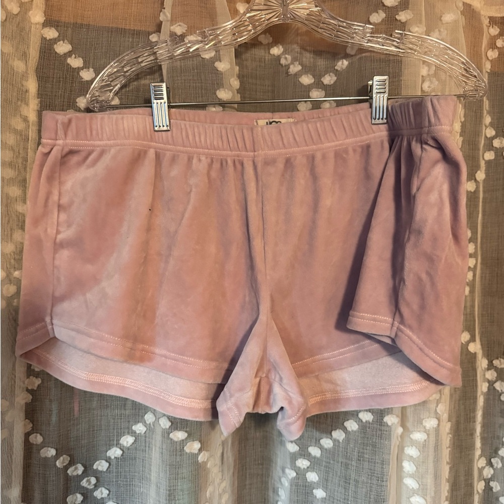 UGG Soft Pink Fleece shorts